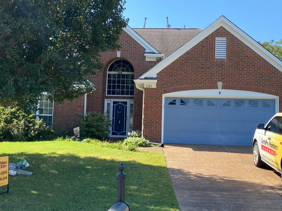 After photo garage door and trim Preview Image 1