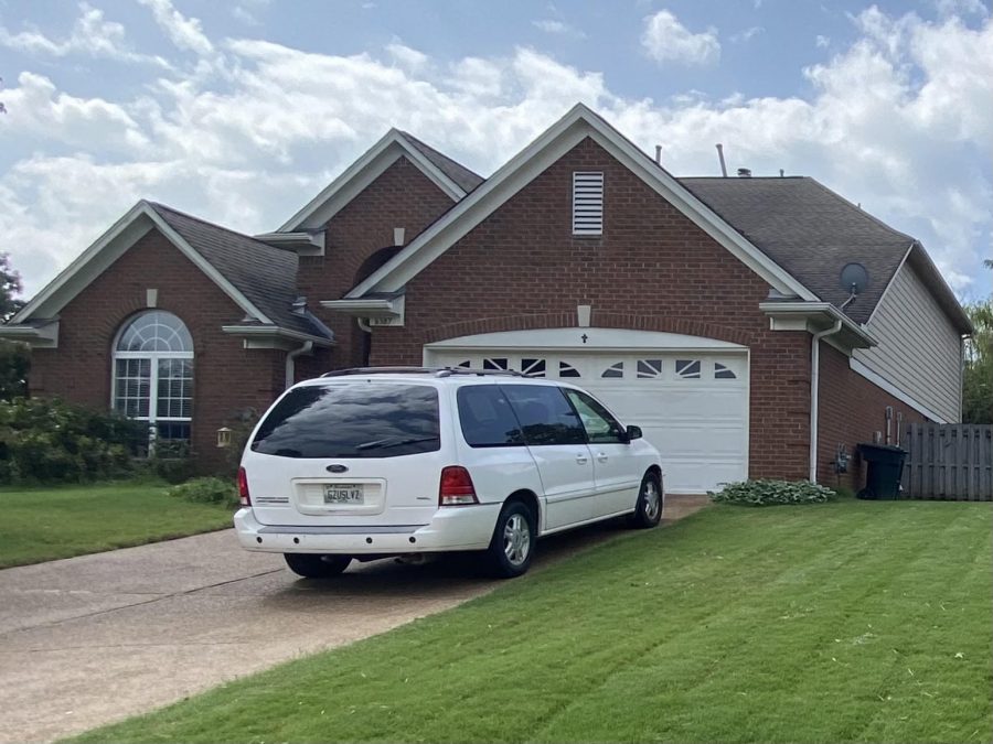 Before photo garage door and trim Preview Image 2
