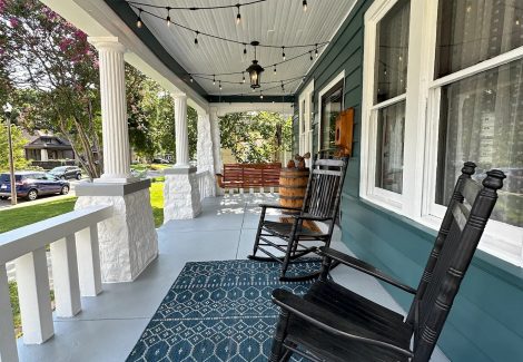Porch Makeover Paint Project