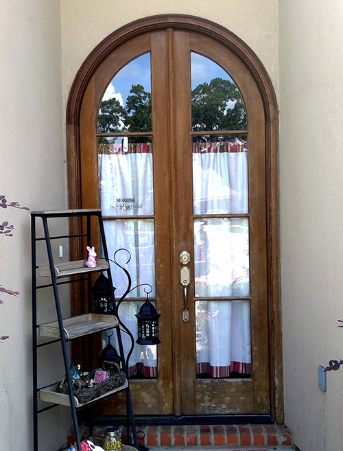 Arch and Doorway Before