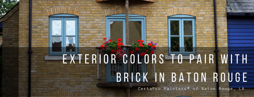 Exterior Colors To Pair With Brick In Baton Rouge Baton Rouge