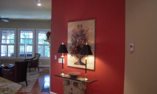 Interior accent walls