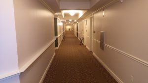 Parkway Senior Living Center Hallways
