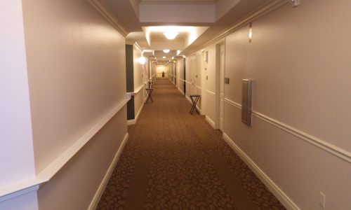 Parkway Senior Living Center Hallways