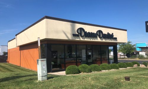 Commercial Exterior Painting - Dream Dentist in O'Fallon, IL