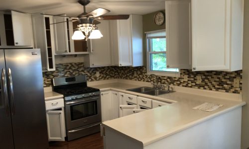 Kitchen Cabinet Painting Project in Belleville, IL