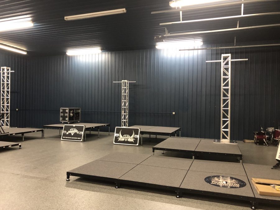 Interior Pole Barn Commercial Painting Project Preview Image 2