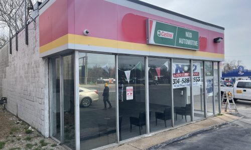 Commercial Exterior Painting Project in St Louis, MO Before