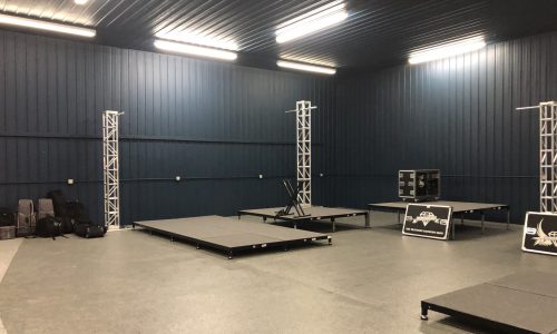 Factory Finished Metal Building in Swansea After