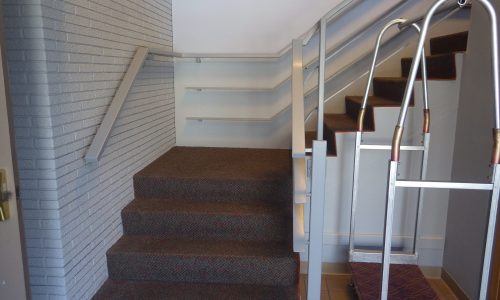 The Shrine Guesthouse Stairwell