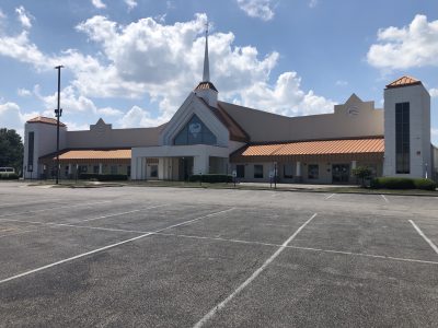 Completed Stucco Painting project at the New Life in Christ Church in O'Fallon, IL
