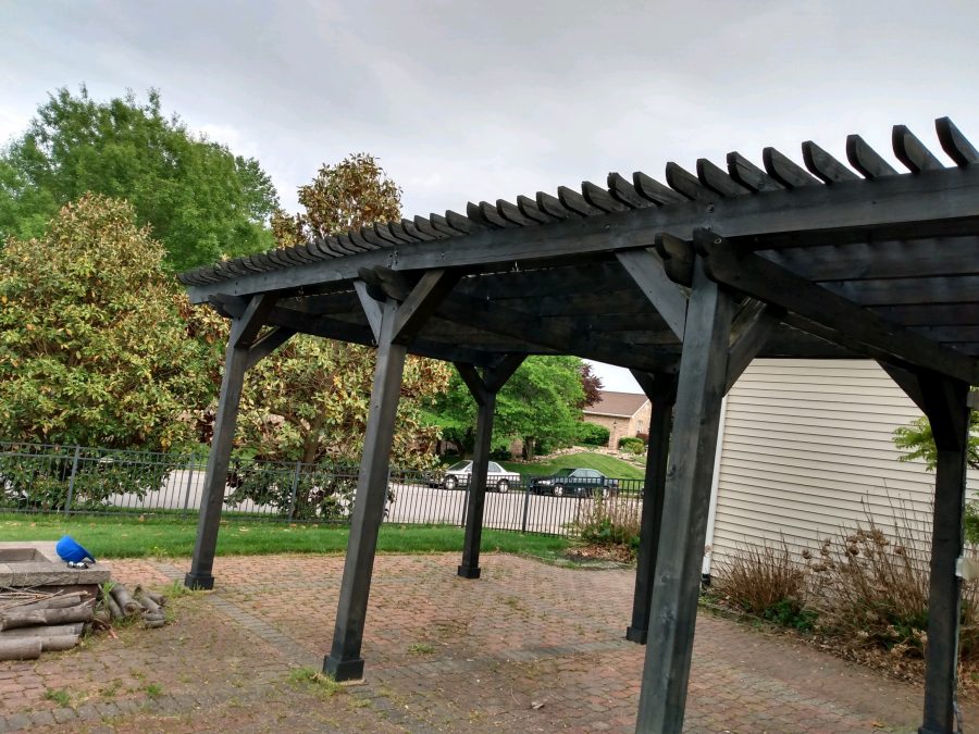Pergola Painting in O’Fallon, IL