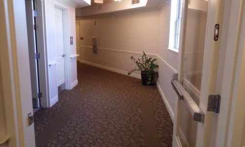 Parkway Senior Living Center Hallways