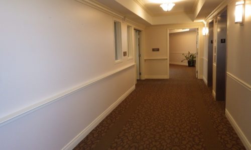 Parkway Senior Living Center Hallways