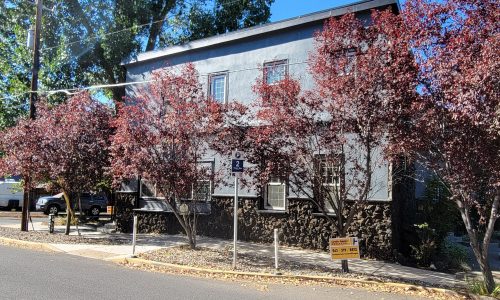 Apartment Building Rear Exterior after Painting