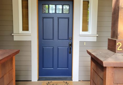 Residential House Door Painting