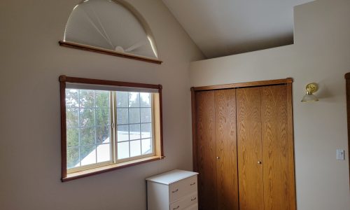 repainted closet area of bedroom on Redmond, OR