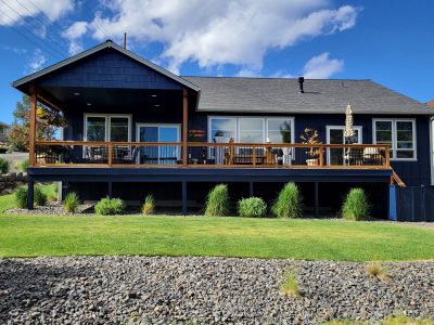 home exterior and deck repainting in eagle crest oregon