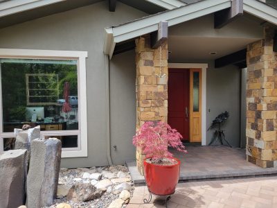 Single family home exterior residential repainting in bend oregon