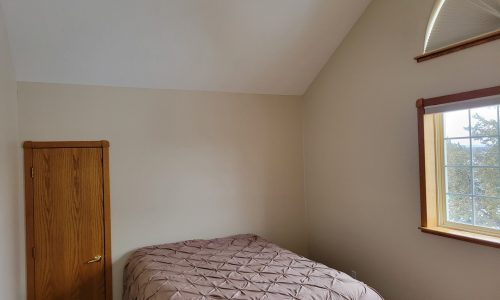 repainted walls of bedroom in Redmond, Oregon