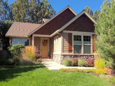 Repainted exterior of a home in Redmond, OR