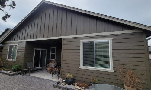 Repainted Exterior of Home