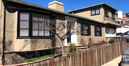 Feash coat of paint on the walls and trim of this Oakland home. ...