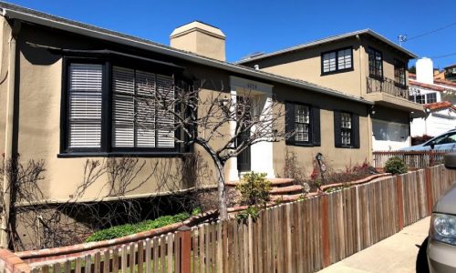 Tan Exterior House Painting