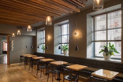 Interior Restaurant Painting