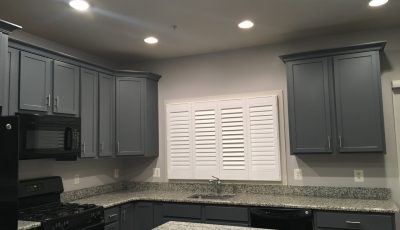 Interior Cabinet Painting Results