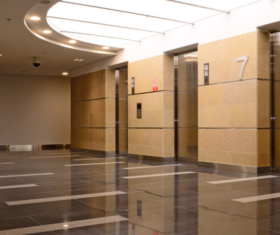 government building interior painting