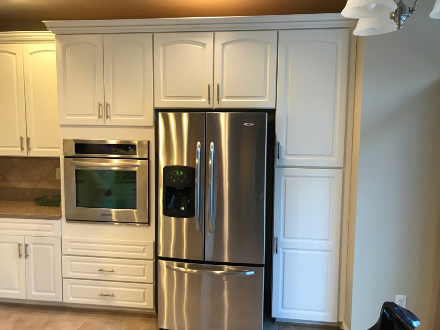 White Cabinet Painting