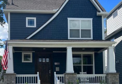 Exterior House Painting & Wood Replacement