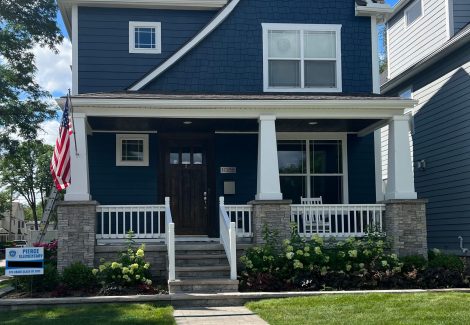 Exterior House Painting & Wood Replacement