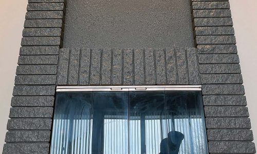 Living Room Fireplace - Detail View