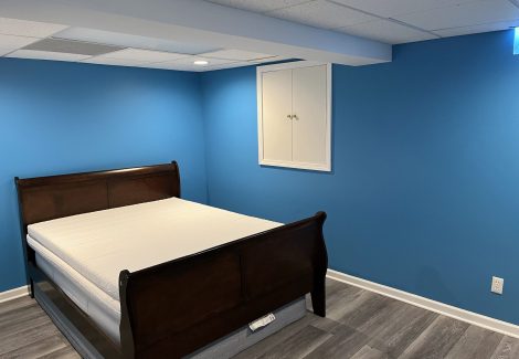 Basement Bedroom After
