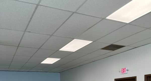 interior of office building in troy, mi