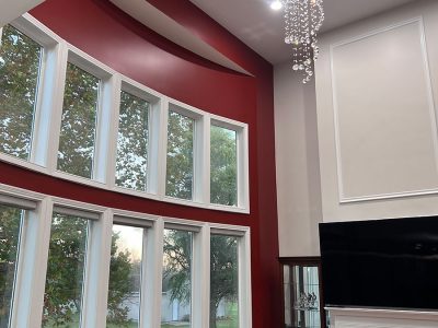 House Painting with Bold Accent Walls