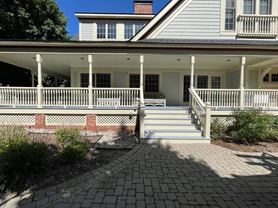 white home in michigan