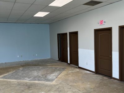 interior of office building in troy, mi