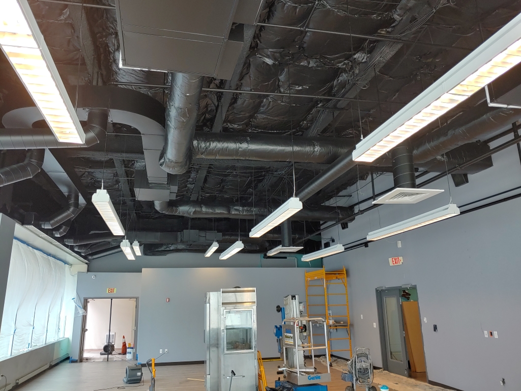 Commercial Office Ceiling Painting