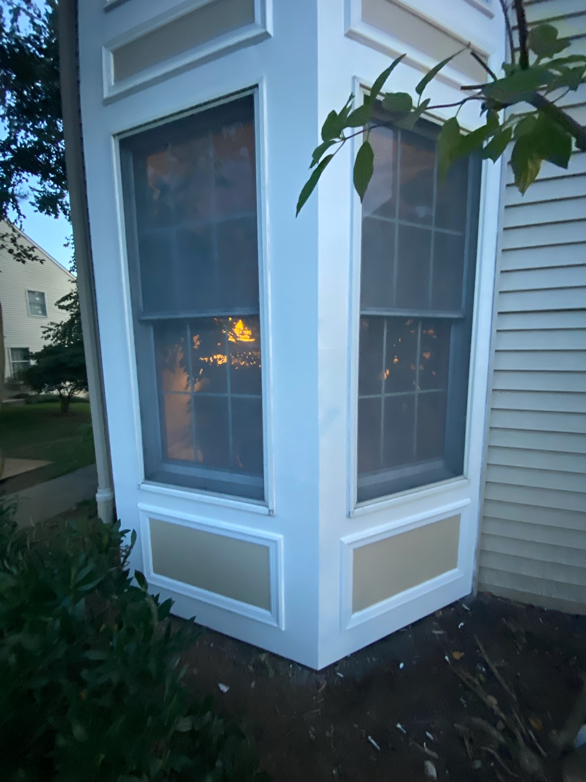 Residential Window Frame – Exterior Painting & Carpentry Repair After