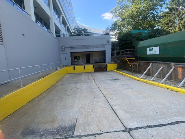 Office Building Commercial Painting – Loading Dock After