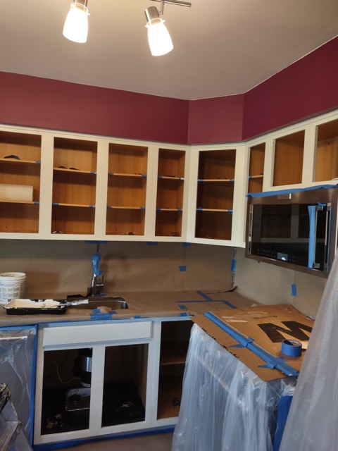Kitchen Cabinets – Residential Painting Before