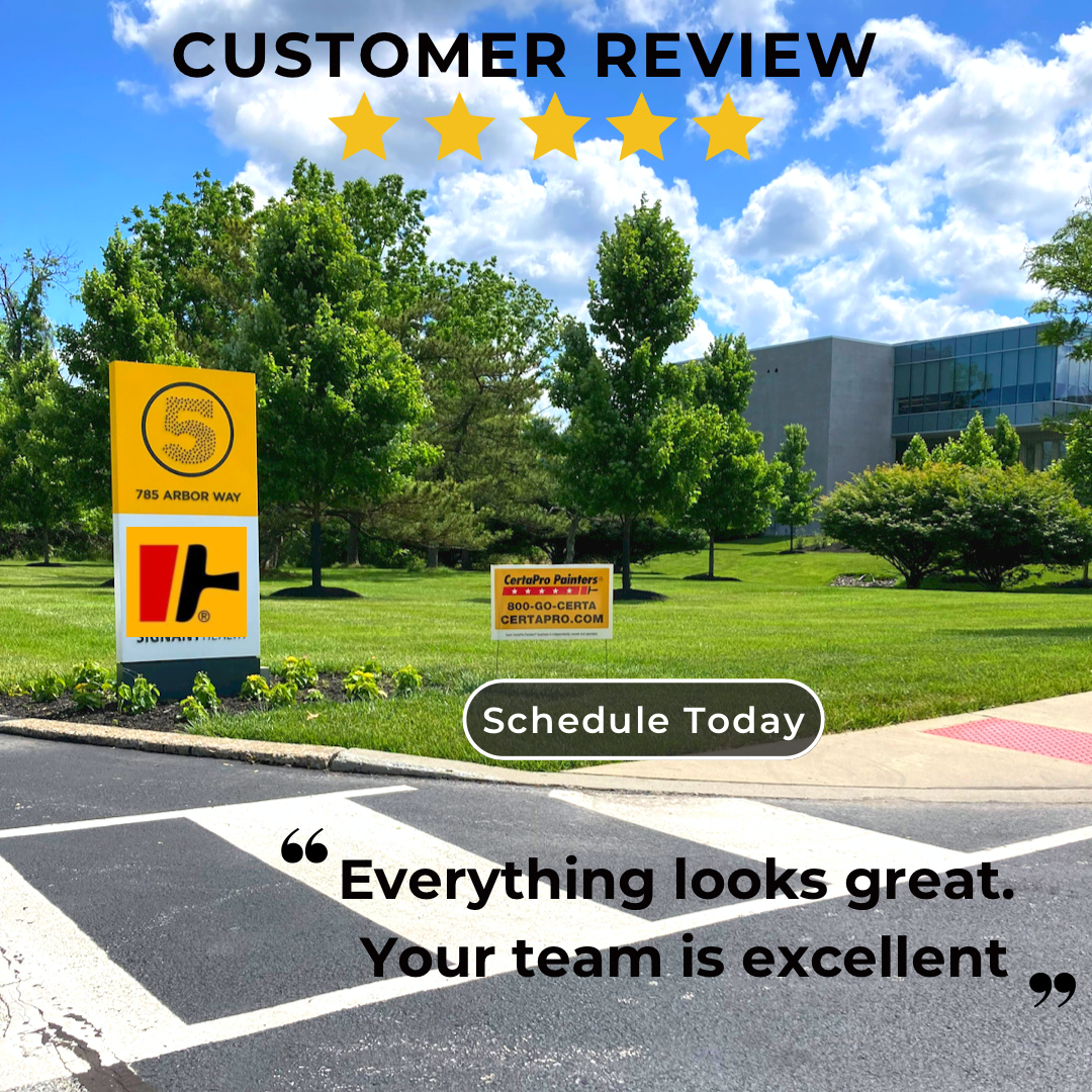 five star review click to schedule a free estimate