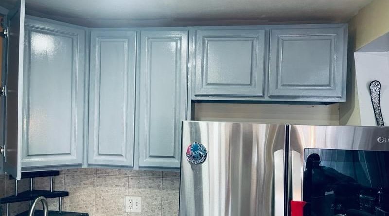 kitchen after painting