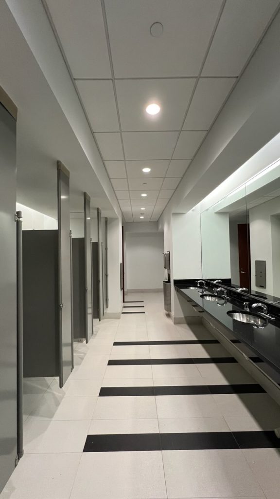 JLL Commercial Bathroom Interior Painting - After