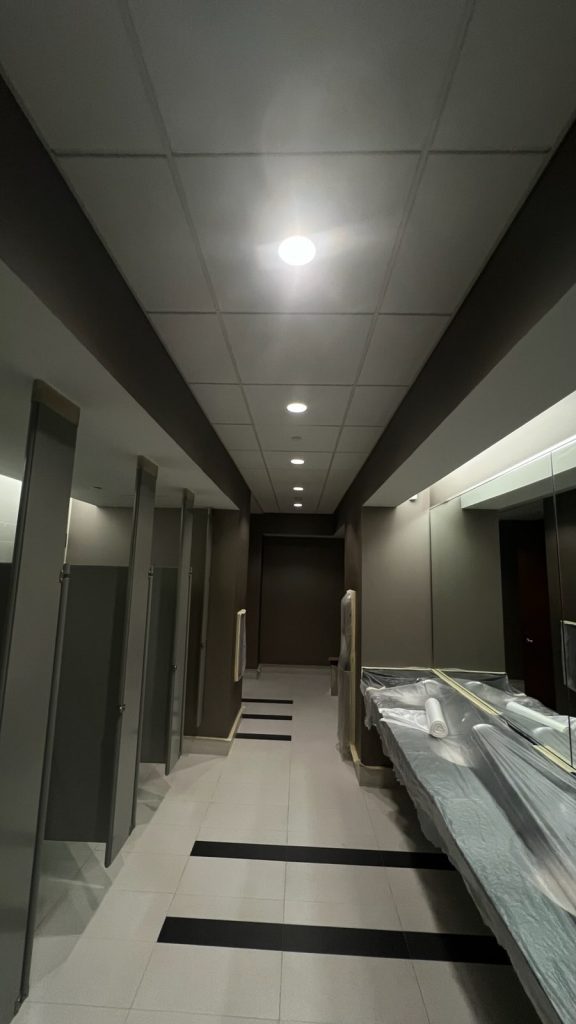 JLL Commercial Bathroom Interior Painting - Before