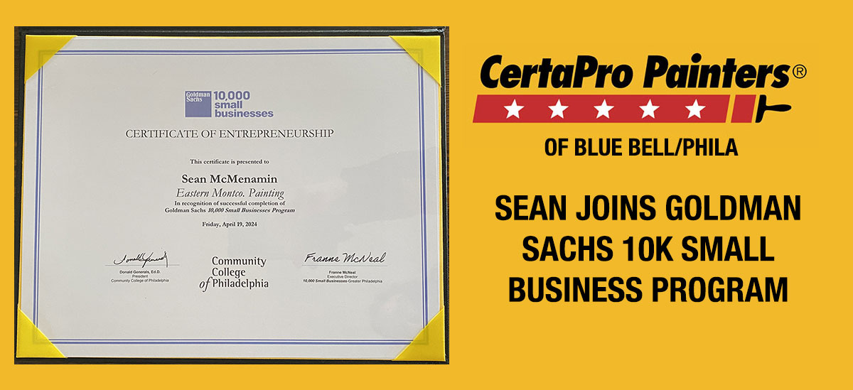 Sean McMenamin Joins Goldman Sachs 10K Small Business Program