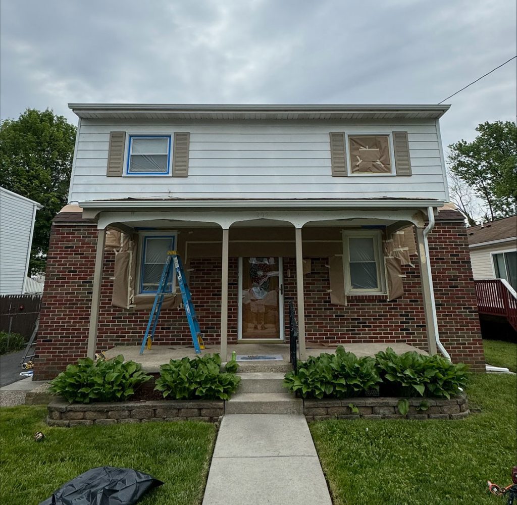 Exterior Painting Glenolden, PA (Before)